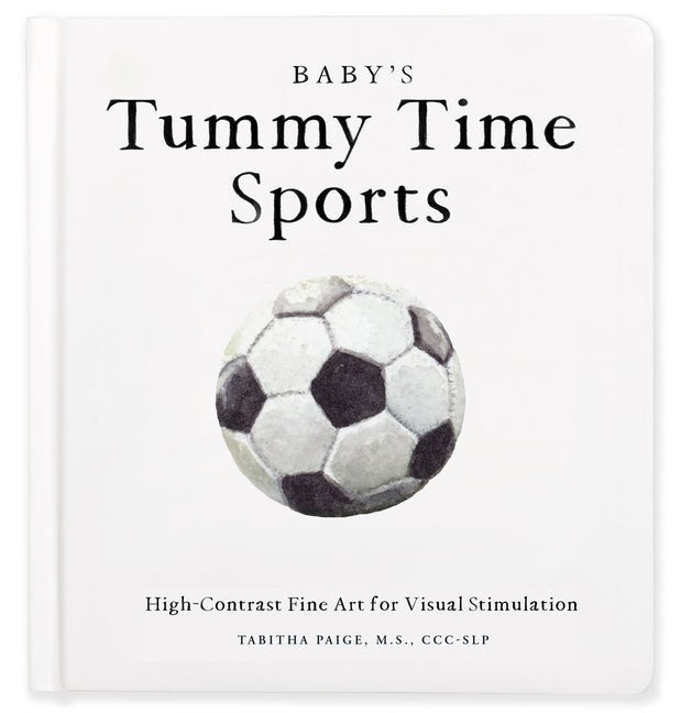 Baby's Tummy Time Sports: High-Contrast Fine Art for Visual Stimulation - Ingram