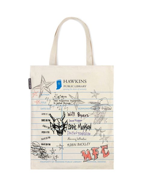 Stranger Things: Hawkins Public Library Tote Bag - Ingram