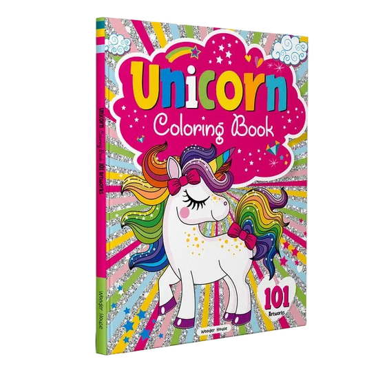 101 Unicorn Colouring Book: Fun Activity Colouring Book for Children