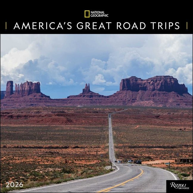 National Geographic: America's Great Road Trips 2026 Wall Calendar - Ingram