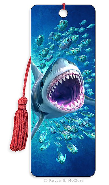 Royce 3D Bookmark - Shark Tunnel - Ingram