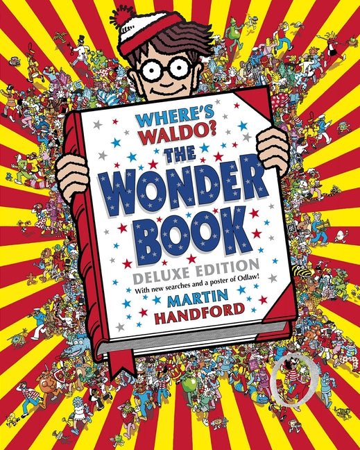 Where's Waldo? the Wonder Book: Deluxe Edition with New Searches and Collectible Poster (a Hidden Object Activity Book with Search & Find Puzzles and - Ingram