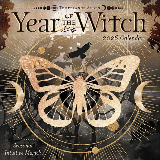 Year of the Witch 2026 Wall Calendar: Seasonal Intuitive Magick - Ingram
