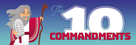 Bookmark - Kids - The Ten Commandments - Ex 20:1-17 (Niv) - Ingram