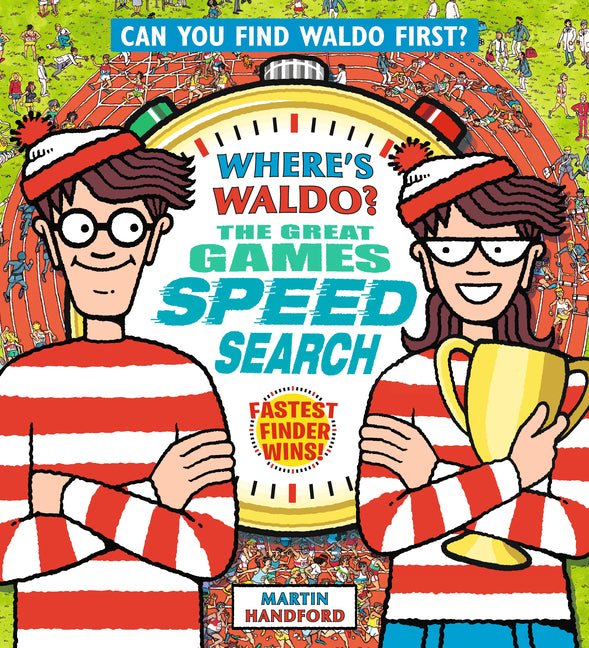Where's Waldo? the Great Games Speed Search: (A Hidden Object Activity Book That Lays Flat for Head-To-Head Competition with Friends & Family - A Perf - Ingram
