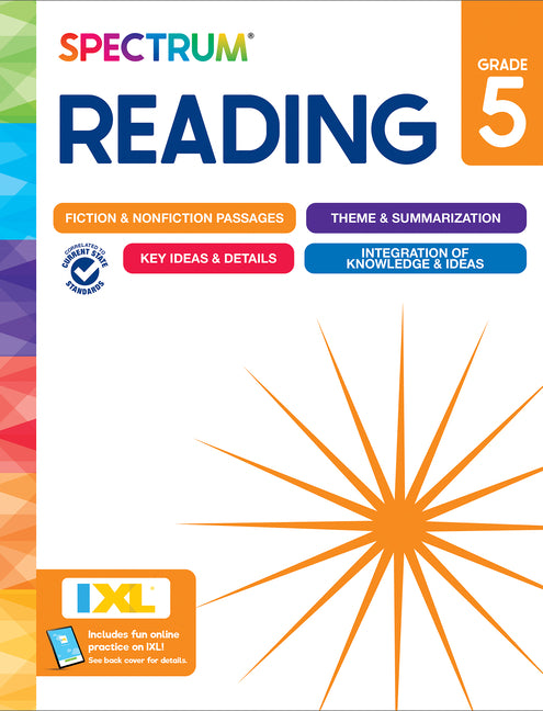 Spectrum Reading Workbook, Grade 5 - Ingram