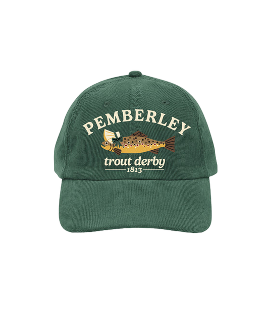 Jane Austen's Pride and Prejudice - Pemberley Trout Derby Hat