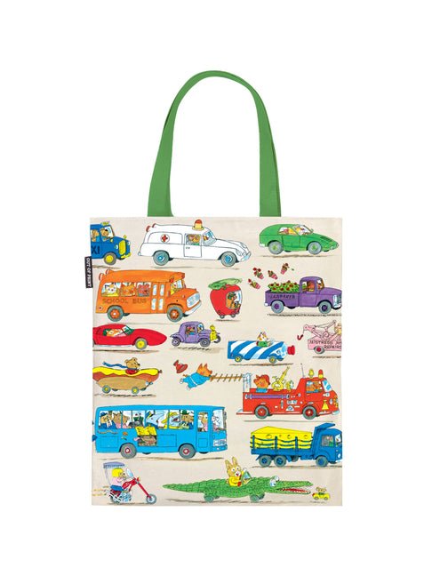 Richard Scarry: Cars and Trucks and Things That Go Tote Bag - Ingram