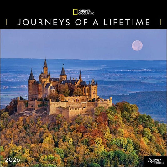 National Geographic: Journeys of a Lifetime 2026 Wall Calendar - Ingram