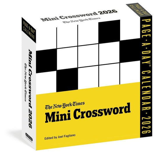 New York Times Mini Crossword Page-A-Day(r) Calendar 2026: For Crossword Beginners and Puzzle Pros - Ingram