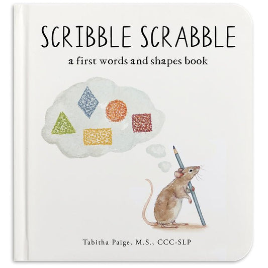 Scribble Scrabble: A Board Book of First Words and Shapes for Growing Minds (a Wishy Washy Sequel) - Ingram