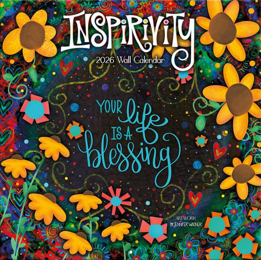 Inspirivity 2026 Wall Calendar - Ingram
