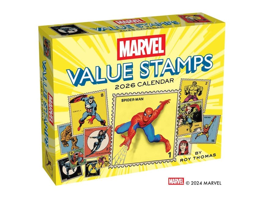 Marvel Value Stamps 2026 Day-To-Day Calendar - Ingram