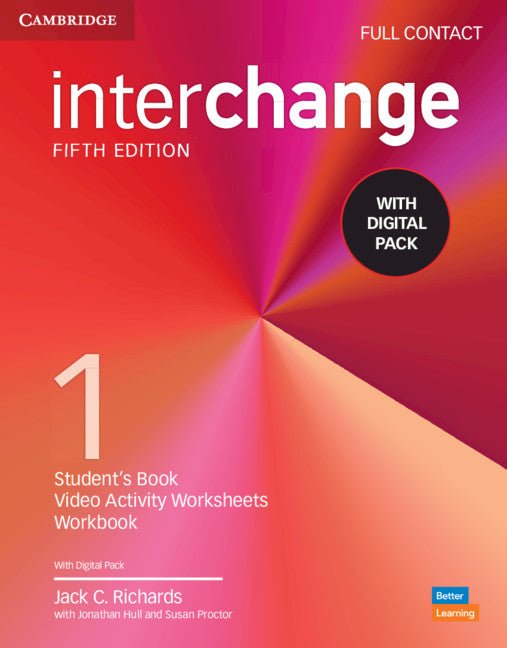 Interchange Level 1 Full Contact with Digital Pack [With eBook] (Revised) - Ingram