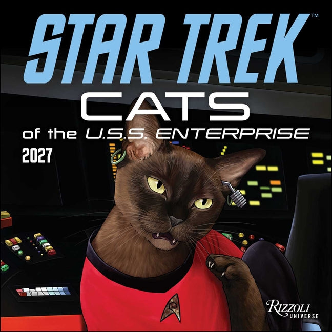 Star Trek: Cats 2027 Wall Calendar - Ingram