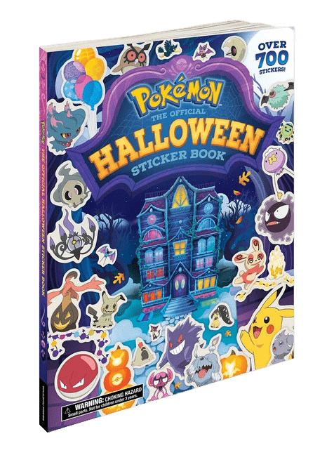 Pokémon Halloween: The Official Sticker Book: Over 700 Stickers!