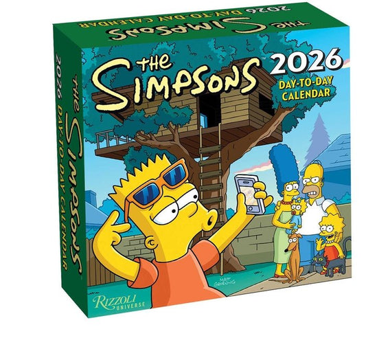 Simpsons 2026 Day-To-Day Calendar - Ingram