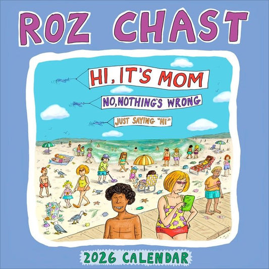 Roz Chast Wall Calendar 2026 - Ingram