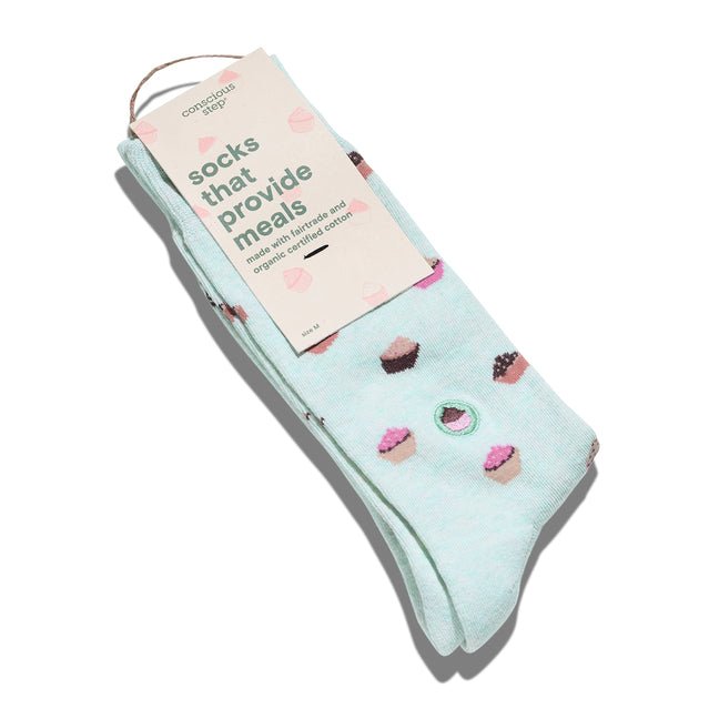 Socks That Provide Meals, Cupcakes - Ingram