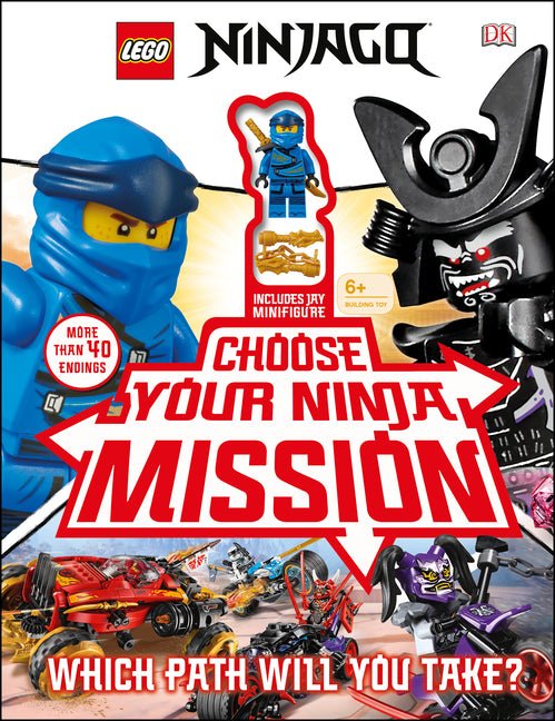 Lego Ninjago Choose Your Ninja Mission: With Ninjago Jay Minifigure - Ingram