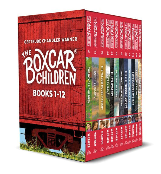 Boxcar Children Mysteries Boxed Set Books 1-12 [With Activity Poster and Bookmark] - Ingram