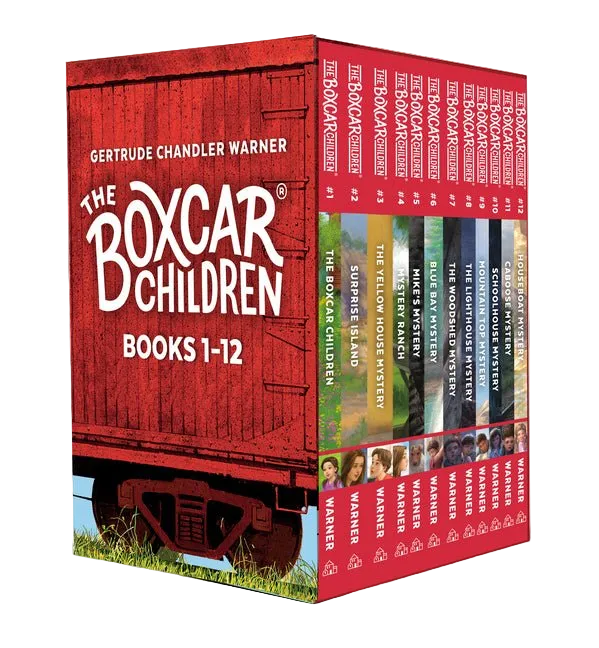 The Boxcar Children Mysteries Boxed Set Books 1-12 [With Activity Poster and Bookmark]
