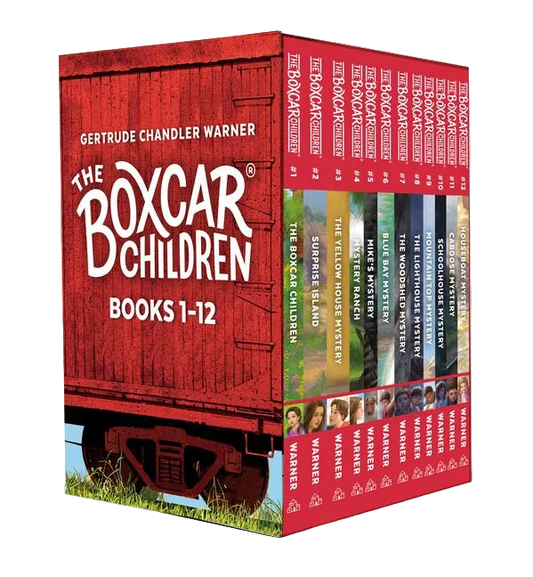 The Boxcar Children Mysteries Boxed Set Books 1-12 [With Activity Poster and Bookmark]