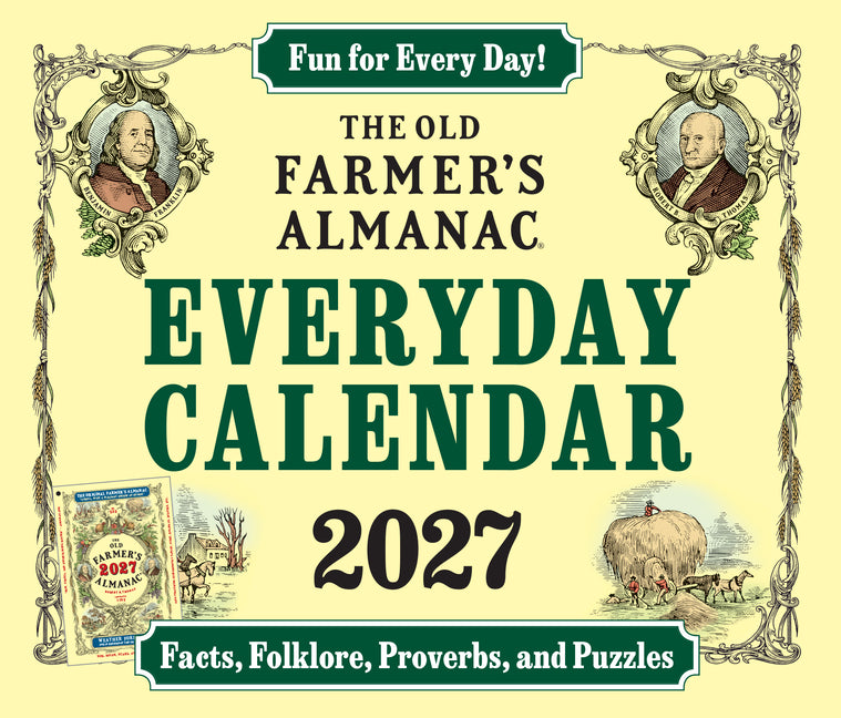 The 2027 Old Farmer's Almanac Everyday Box Calendar - Ingram