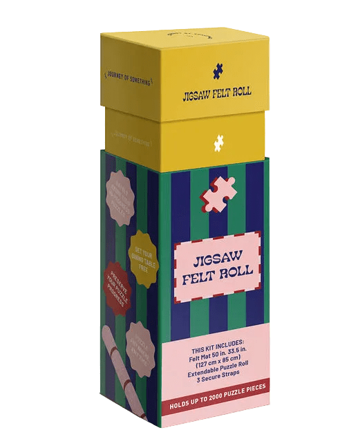 Jigsaw Puzzle Felt Roll Mat - Portable Roll-Up Puzzle Storage