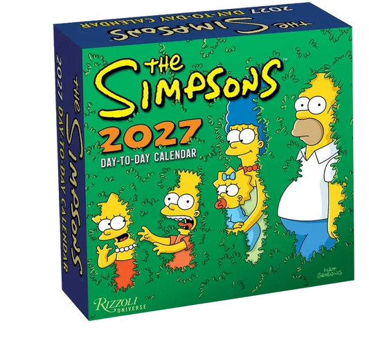 The Simpsons 2027 Day-To-Day Calendar