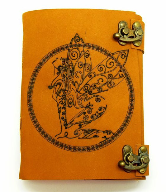 Fairy Embossed Leather Journal - Ingram