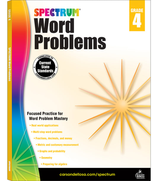 Word Problems, Grade 4: Volume 77 - Ingram