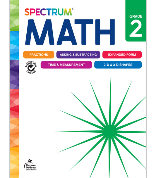 Spectrum Math Workbook, Grade 2 - Ingram