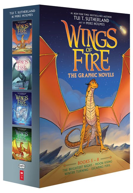 Wings of Fire #5-#8: A Graphic Novel Box Set (Wings of Fire Graphic Novels #5-#8) - Ingram
