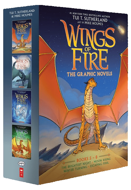 Wings of Fire #5-#8: A Graphic Novel Box Set