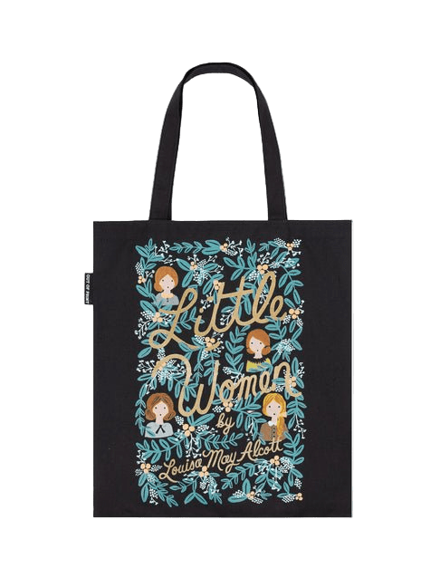 Puffin in Bloom: Little Women Tote Bag