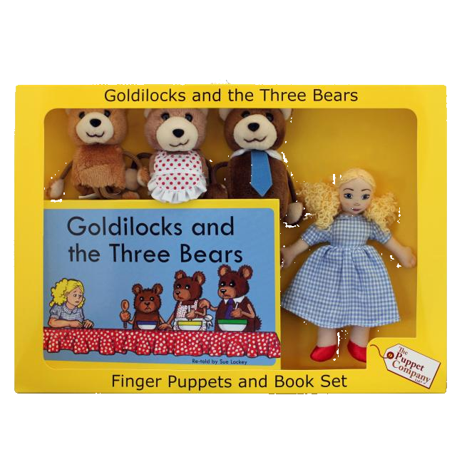 Goldilocks & the Three Bears (with finger puppets)