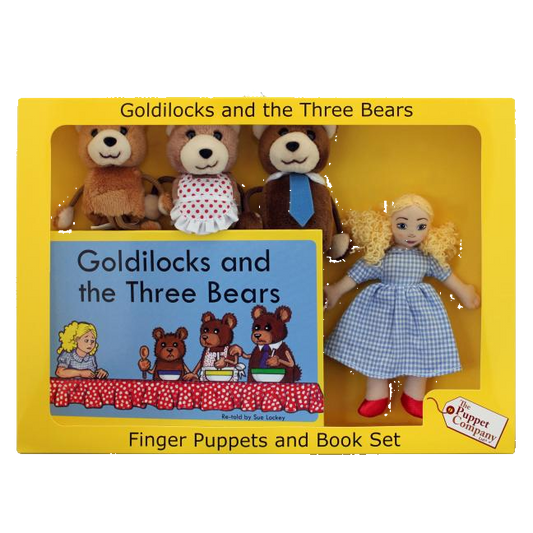 Goldilocks & the Three Bears (with finger puppets)