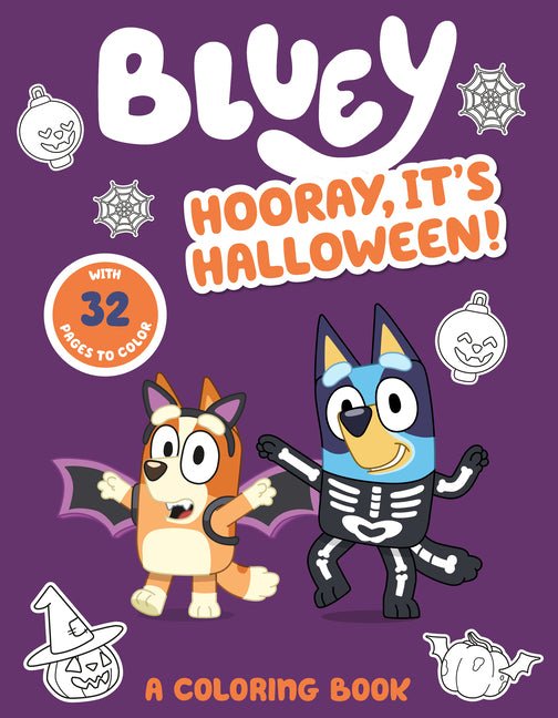 Bluey: Hooray, It's Halloween!: A Coloring Book - Ingram