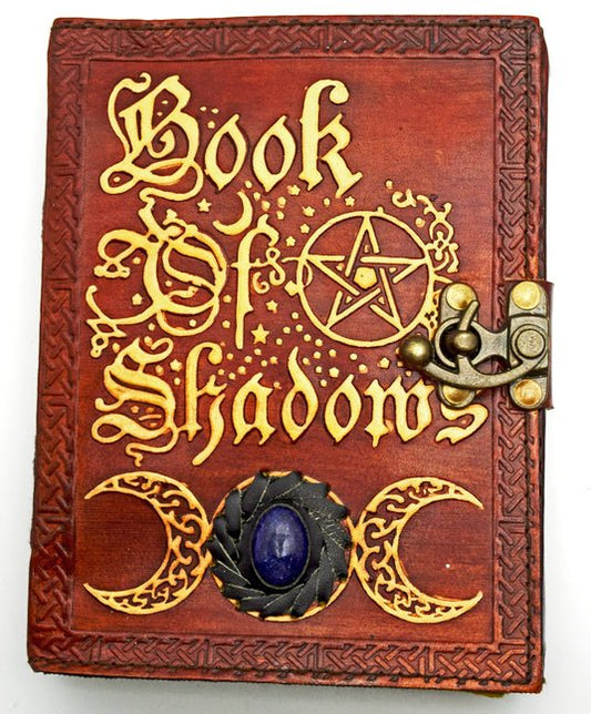 Book of Shaddows with Stone Leather Embossed Journal - Ingram