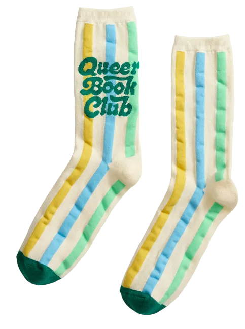 Queer Book Club Socks - Small