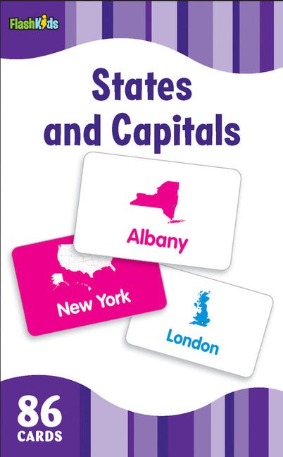 States and Capitals Flash Cards - Ingram