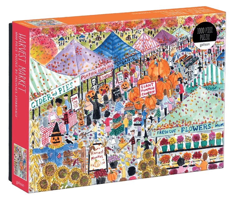 Michael Storrings Harvest Market 1000 Piece Puzzle