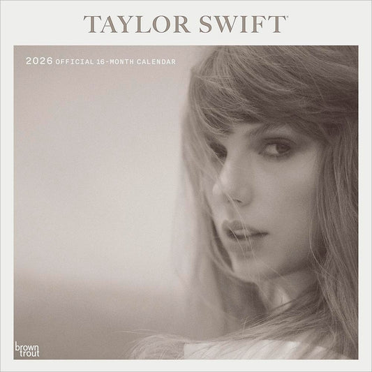 Taylor Swift Official 2026 12 X 24 Inch (Hanging) Monthly Square Wall Calendar Plastic-Free - Ingram
