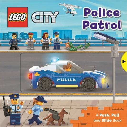 Lego(r) City. Police Patrol: A Push, Pull and Slide Book - Ingram