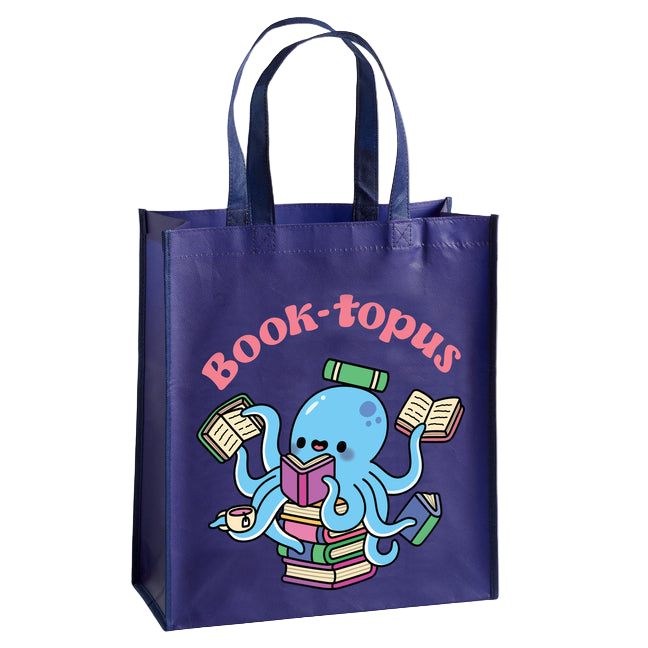 Book-Topus Reusable Shopping Bag