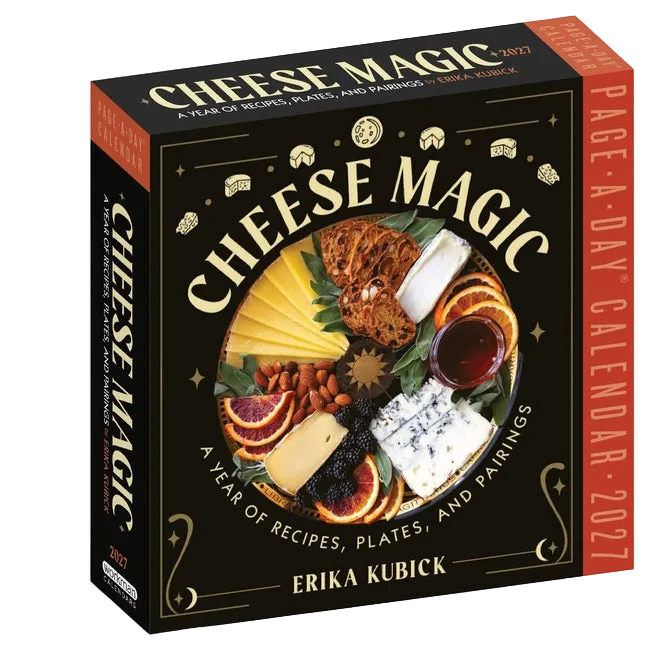 Cheese Magic Page-A-Day(r) Calendar 2027: A Year of Recipes, Plates, and Pairings