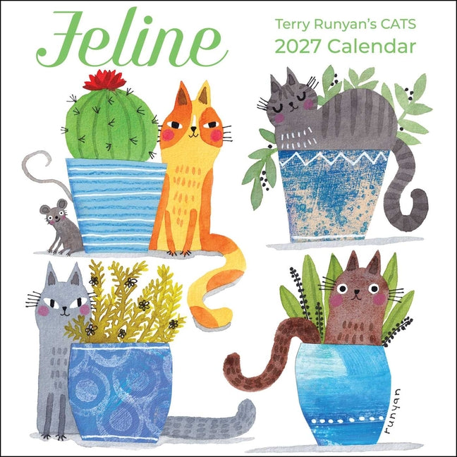 Feline 2027 Wall Calendar - Ingram