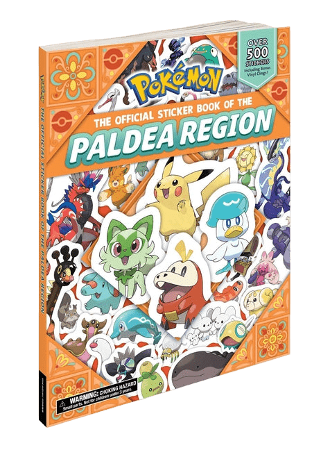 Pokémon the Official Sticker Book of the Paldea Region