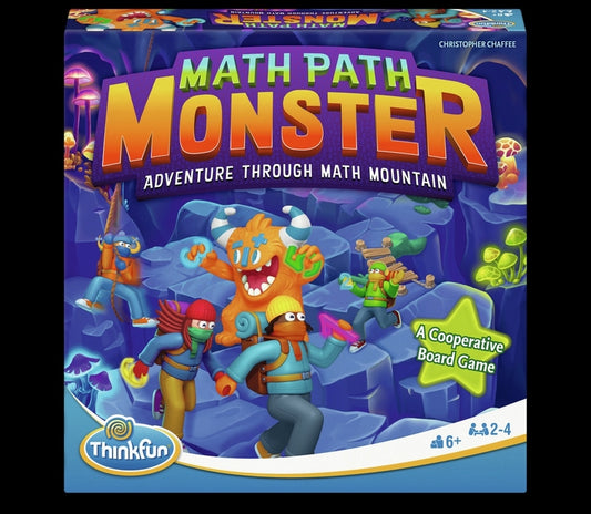 Math Path Monster Game - Ingram